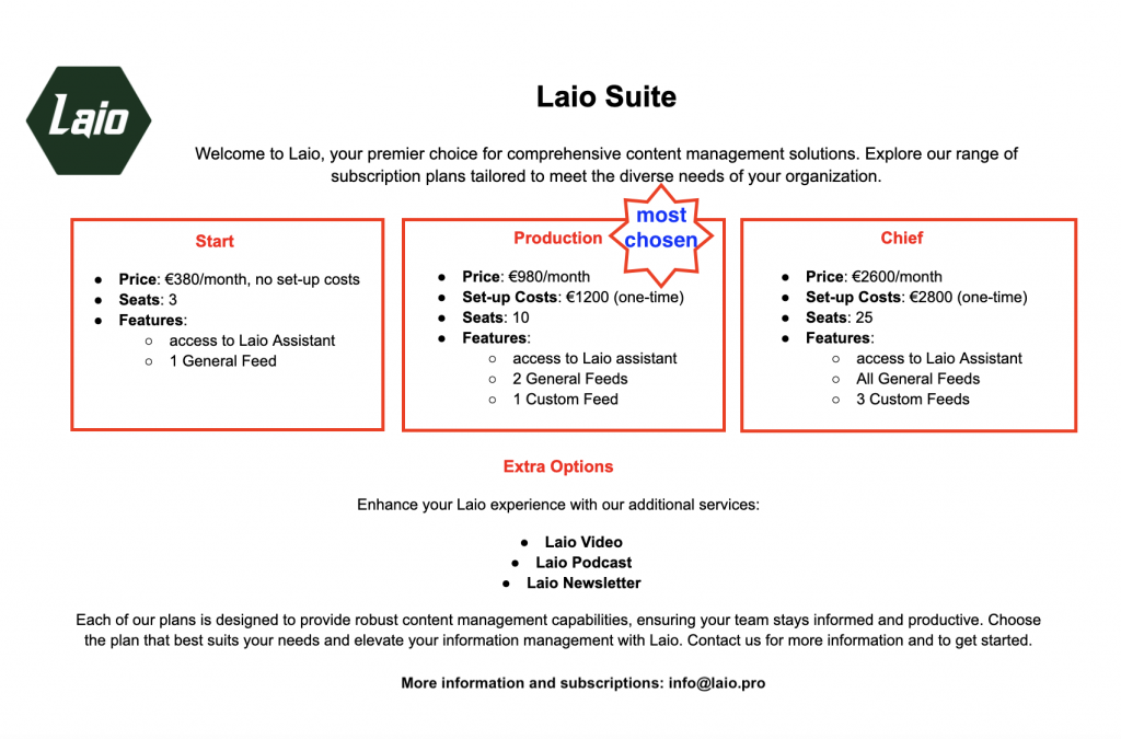 Laio Suite
